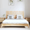 vidaXL - Wandhoofdbord - 147x3x60 - cm - massief - grenenhout