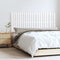 vidaXL - Wandhoofdbord - 147x3x60 - cm - massief - grenenhout - wit