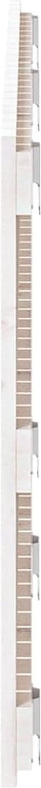 vidaXL - Wandhoofdbord - 147x3x60 - cm - massief - grenenhout - wit