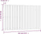 vidaXL - Wandhoofdbord - 147x3x90 - cm - massief - grenenhout