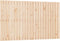 vidaXL - Wandhoofdbord - 147x3x90 - cm - massief - grenenhout
