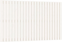 vidaXL - Wandhoofdbord - 147x3x90 - cm - massief - grenenhout - wit