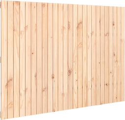 vidaXL - Wandhoofdbord - 159,5x3x110 - cm - massief - grenenhout