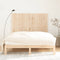 vidaXL - Wandhoofdbord - 159,5x3x110 - cm - massief - grenenhout