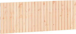 vidaXL - Wandhoofdbord - 159,5x3x60 - cm - massief - grenenhout