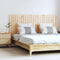 vidaXL - Wandhoofdbord - 159,5x3x60 - cm - massief - grenenhout