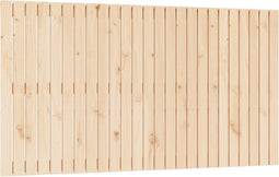 vidaXL - Wandhoofdbord - 159,5x3x90 - cm - massief - grenenhout