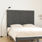 vidaXL - Wandhoofdbord - 166x3x110 - cm - massief - grenenhout - grijs
