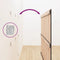vidaXL - Wandhoofdbord - 166x3x110 - cm - massief - grenenhout - grijs