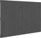 vidaXL - Wandhoofdbord - 166x3x110 - cm - massief - grenenhout - grijs