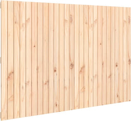 vidaXL - Wandhoofdbord - 166x3x110 - cm - massief - grenenhout