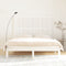 vidaXL - Wandhoofdbord - 166x3x110 - cm - massief - grenenhout - wit