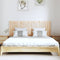 vidaXL - Wandhoofdbord - 166x3x60 - cm - massief - grenenhout