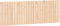 vidaXL - Wandhoofdbord - 166x3x60 - cm - massief - grenenhout