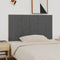 vidaXL - Wandhoofdbord - 166x3x90 - cm - massief - grenenhout - grijs