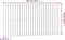 vidaXL - Wandhoofdbord - 166x3x90 - cm - massief - grenenhout - grijs