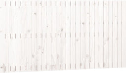 vidaXL - Wandhoofdbord - 166x3x90 - cm - massief - grenenhout - wit