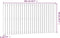 vidaXL - Wandhoofdbord - 166x3x90 - cm - massief - grenenhout - wit