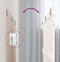vidaXL - Wandhoofdbord - 166x3x90 - cm - massief - grenenhout - wit