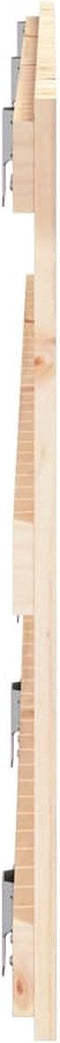 vidaXL - Wandhoofdbord - 185x3x60 - cm - massief - grenenhout
