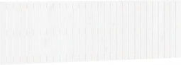 vidaXL - Wandhoofdbord - 185x3x60 - cm - massief - grenenhout - wit
