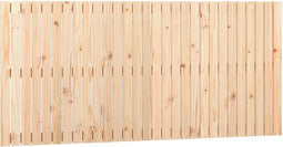 vidaXL - Wandhoofdbord - 185x3x90 - cm - massief - grenenhout