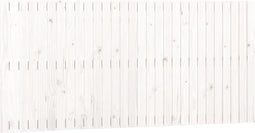 vidaXL - Wandhoofdbord - 185x3x90 - cm - massief - grenenhout - wit