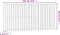vidaXL - Wandhoofdbord - 185x3x90 - cm - massief - grenenhout - wit
