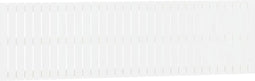 vidaXL - Wandhoofdbord - 204x3x60 - cm - massief - grenenhout - wit
