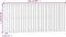 vidaXL - Wandhoofdbord - 204x3x90 - cm - massief - grenenhout - wit