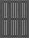 vidaXL - Wandhoofdbord - 82,5x3x110 - cm - massief - grenenhout - grijs