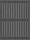 vidaXL - Wandhoofdbord - 82,5x3x110 - cm - massief - grenenhout - grijs