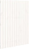 vidaXL - Wandhoofdbord - 82,5x3x110 - cm - massief - grenenhout - wit