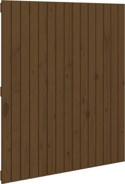vidaXL - Wandhoofdbord - 95,5x3x110 - cm - massief - grenenhout - honingbruin