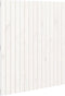 vidaXL - Wandhoofdbord - 95,5x3x110 - cm - massief - grenenhout - wit