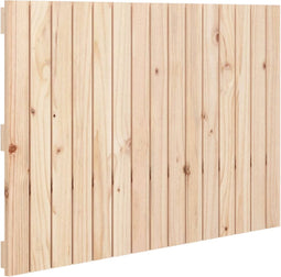 vidaXL - Wandhoofdbord - 95,5x3x60 - cm - massief - grenenhout