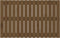 vidaXL - Wandhoofdbord - 95,5x3x60 - cm - massief - grenenhout - honingbruin