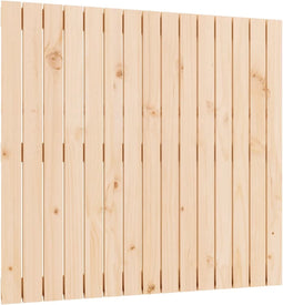 vidaXL - Wandhoofdbord - 95,5x3x90 - cm - massief - grenenhout
