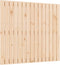 vidaXL - Wandhoofdbord - 95,5x3x90 - cm - massief - grenenhout