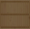 vidaXL - Wandhoofdbord - 95,5x3x90 - cm - massief - grenenhout - honingbruin
