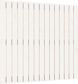 vidaXL - Wandhoofdbord - 95,5x3x90 - cm - massief - grenenhout - wit