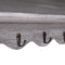 vidaXL - Wandkapstok - 50x10x23 - cm - hout - wit