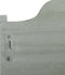 vidaXL - Wandkapstok - 50x10x30 - cm - hout - wit