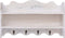 vidaXL - Wandkapstok - 50x10x30 - cm - hout - wit