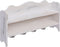 vidaXL - Wandkapstok - 50x10x30 - cm - hout - wit