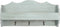 vidaXL - Wandkapstok - 50x10x30 - cm - hout - wit
