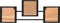 vidaXL - Wandkapstok - 90x1x35 - cm - massief - acaciahout - en - ijzer