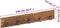 vidaXL - Wandkapstok - met - 5 - haken - 100x2,5x15 - cm - massief - gerecycled - hout