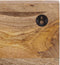 vidaXL - Wandkapstok - met - 5 - haken - massief - mangohout
