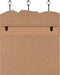 vidaXL - Wandkapstok - met - 6 - haken - LOVE - LIVE - 120x40 - cm